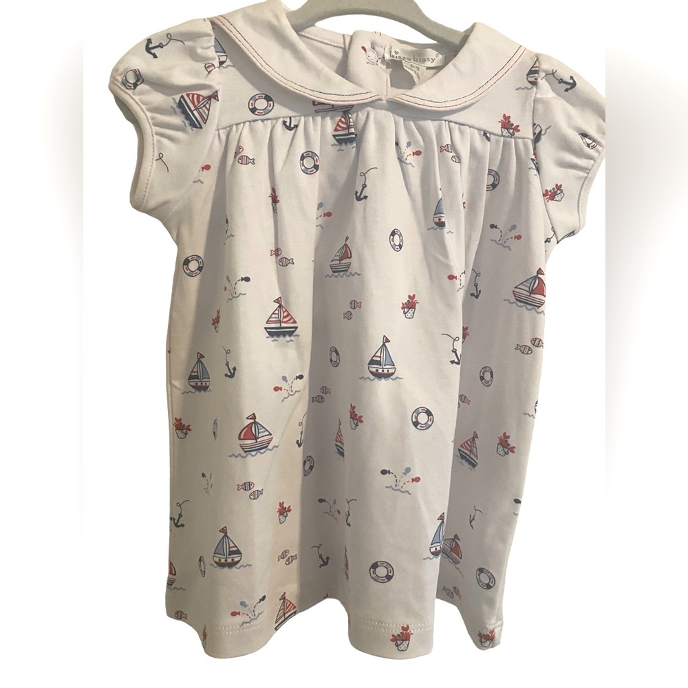 Kissy Kissy Nautical dress & matching hat